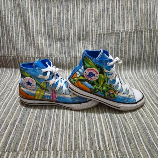 Zapatillas Converse Hi Top Dinoverse Rex 36