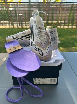 Bota fútbol Adidas F50 Elite FG talla 42 2/3
