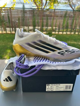 Bota fútbol Adidas F50 Elite FG talla 42 2/3