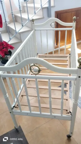 Cuna Madu madera blanca