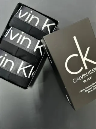 Pack 3 Calzoncillos Calvin Klein Negros