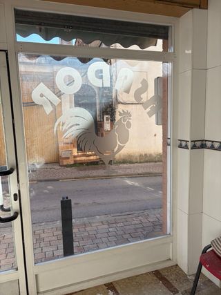 Cristalera completa con puerta abatible