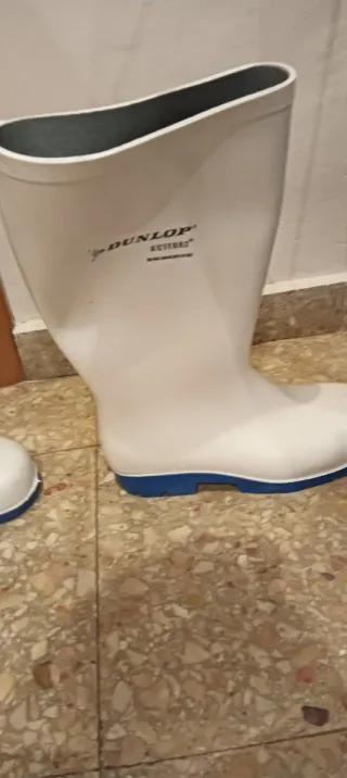 Botas de agua Dunlop para trabajo con bola de acer