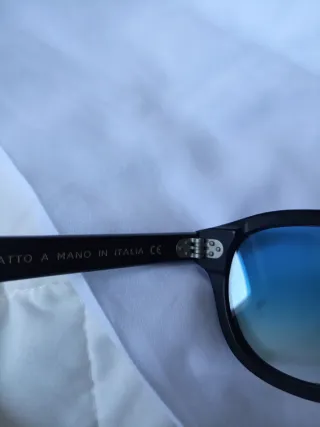 Gafas de sol Alu cristal azul degradado