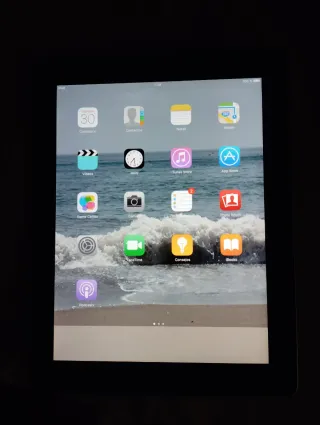 iPad 2 Negro versión 9.3.5 13G.