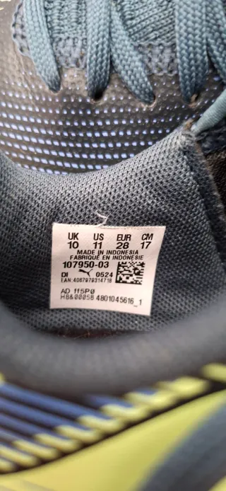 Botas multititaco Puma Future 7 Jr. Solo un uso.