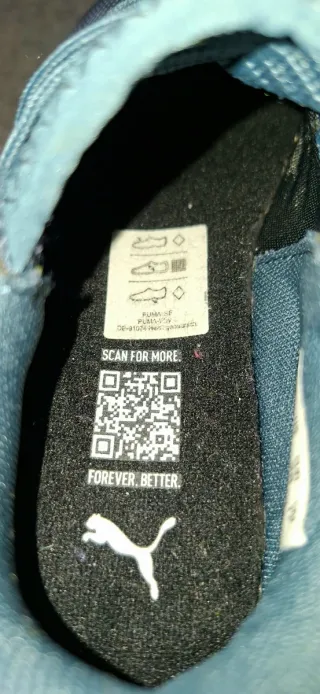 Botas multititaco Puma Future 7 Jr. Solo un uso.