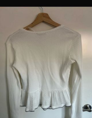 Chaqueta Zara volantes M