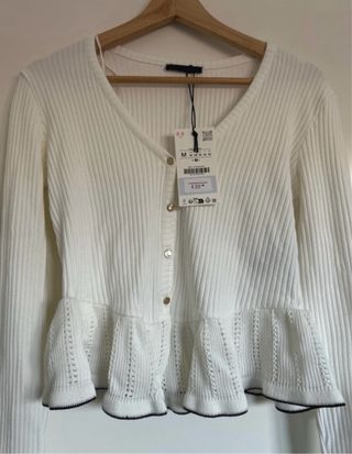 Chaqueta Zara volantes M