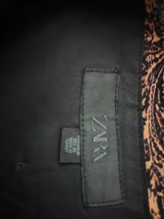 Minifalda pantalón estampada