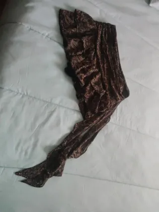 Minifalda pantalón estampada