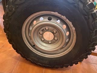 4 neumáticos con llanta para Ford Ranger ‘22