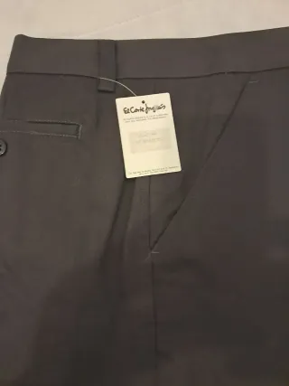 Pantalones de trabajo grises T44 multibolsillo