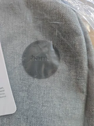 Mochila para portátil gris, marca Hama