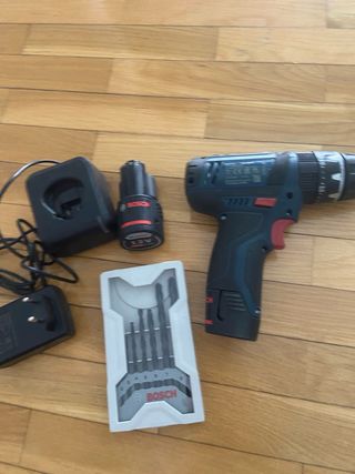 Taladro Atornillador Bosch + Batería y Cargador