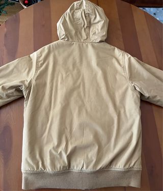 Chaqueta Element Beige con Forro Rojo TALLA 14 NIÑ