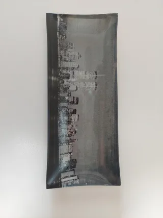 Bandeja cristal Las 2 Torres Gemelas