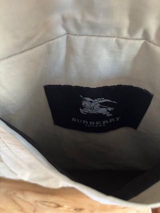 Abrigo Burberry Reversible original. Hombre-lujo.