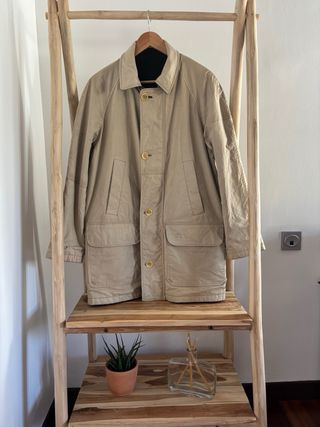 Abrigo Burberry Reversible original. Hombre-lujo.