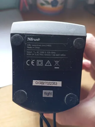 Altavoces Trust Negro/Plata