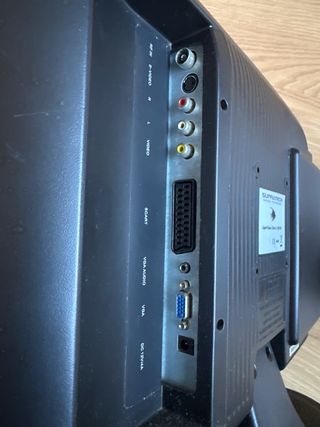 Monitor Supratech Negro DVD Tv