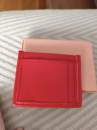 Tarjetero Rojo