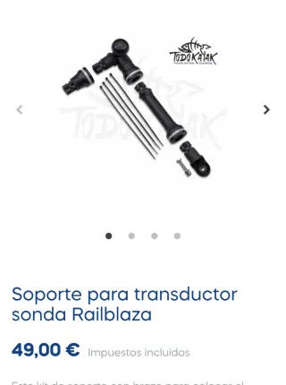 Sonda Garmin Striker Plus 4 + Transductor