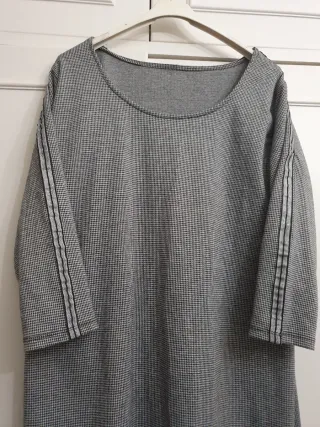 Vestido bonito y cómodo manga detalle