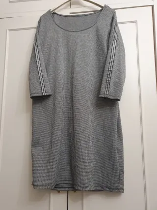 Vestido bonito y cómodo manga detalle