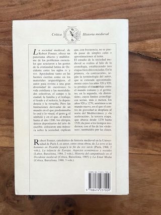 Sociedad Medieval, La (Spanish Edition)