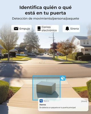 Videoportero Reolink 2K+PoE con función de llamada