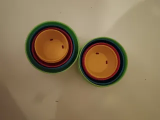 Juguetes varios apilables bebes 15€ todo el pack