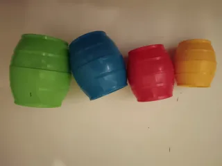 Juguetes varios apilables bebes 15€ todo el pack