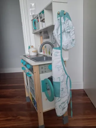 Cocinita de madera 4 en 1