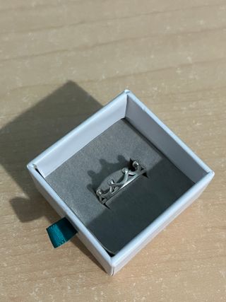 Anillo Roselin Plata 925 Corona