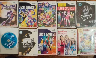 Pack 10 Videojuegos Wii: Just Dance, Mario Party,