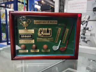 Marco Decorativo Golf Madera