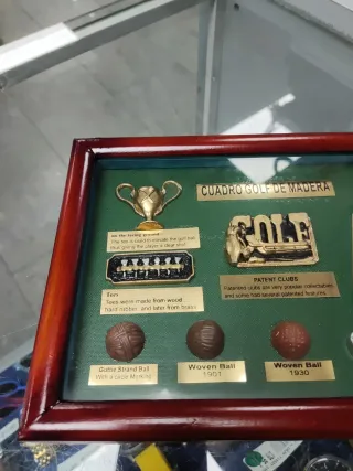 Marco Decorativo Golf Madera