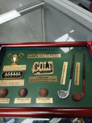 Marco Decorativo Golf Madera