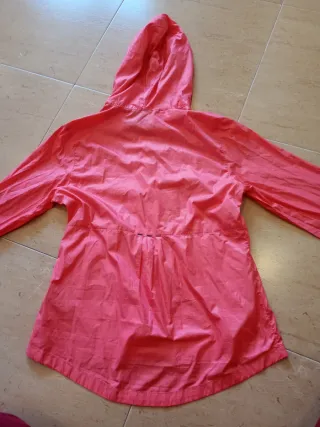 Chubasquero Rosa Adidas Talla L
