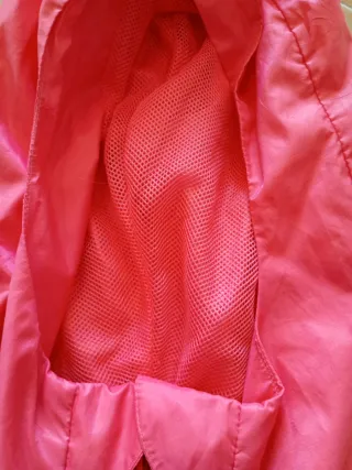 Chubasquero Rosa Adidas Talla L