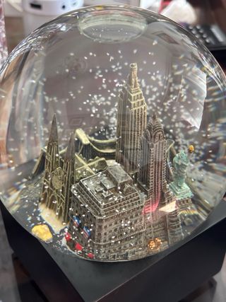 Bola Navideña New York Skyline Música New York