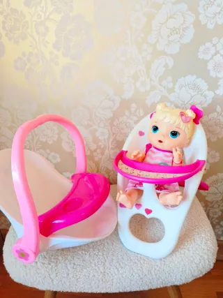 Nenuco silla, huevito, hamaca mecedora, baby alive