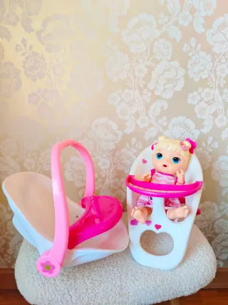 Nenuco silla, huevito, hamaca mecedora, baby alive