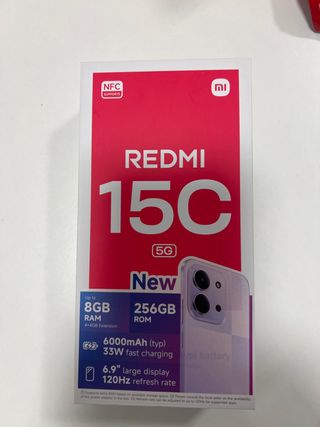 Redmi 15C 256GB NFC 5G Nuevo