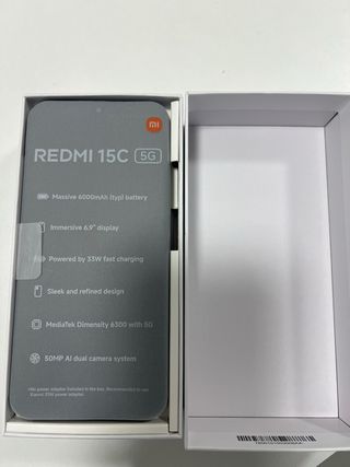 Redmi 15C 256GB NFC 5G Nuevo