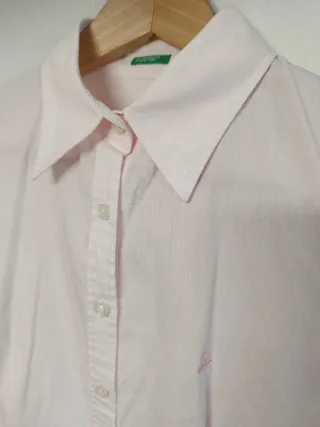 Camisa Benetton rosa