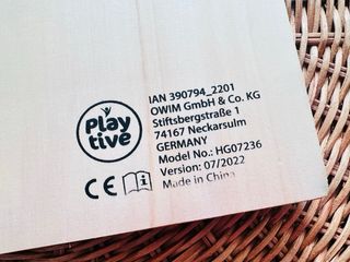 Puzzle Laberinto Madera Animales PlayTive