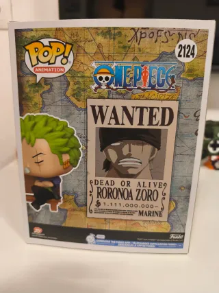 Funko Pop Roronoa Zoro #2124 Wanted