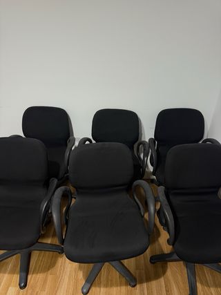 Sillas oficina (6 unidades)